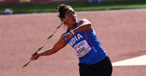 World Athletics Cships Womens Javelin Live Blog Annu Rani Finishes