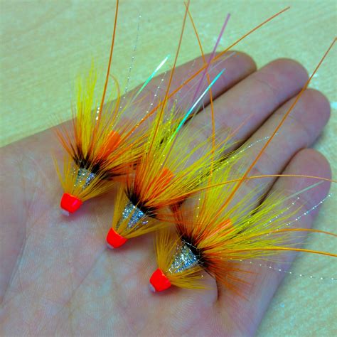 Colorful Salmon Flies For Fly Tying