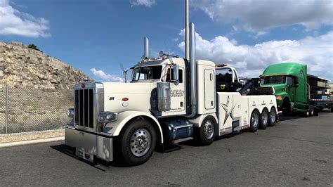 Peterbilt Twin Steer Tow Truck Heavy Rescue Wrecker American