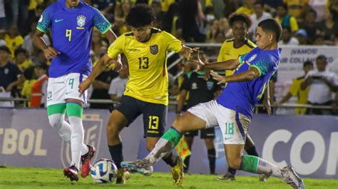 Ecuador Se Lleva Un Empate Ante Brasil En El Sudamericano Sub