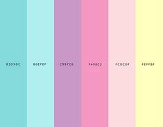 94 Pastel / candy color palette ideas | color palette, palette, color schemes