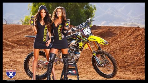 Wallpapers Rockstar Energy Girls Dirt Bike Girls X