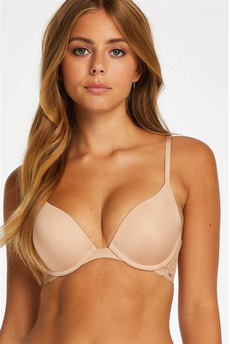 Buy Hunkemöller Nude Angie Padded Underwired Push Up Bra from the Next