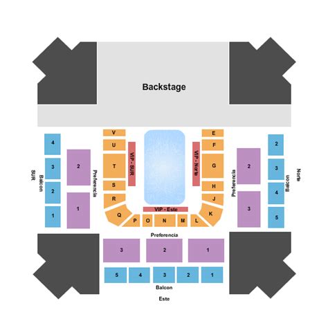 Coliseo Roberto Clemente Walker Seating Chart