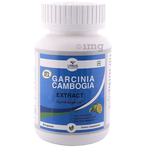 Lyrus Garcinia Cambogia Extract 500mg Capsule Buy Bottle Of 600