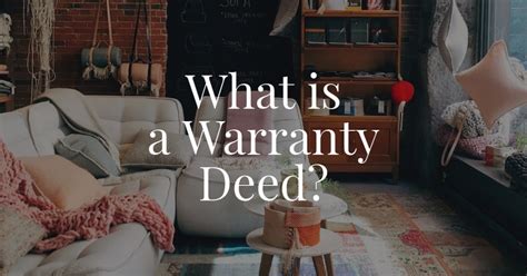 What Is A Warranty Deed Facing Foreclosure Houston Texas