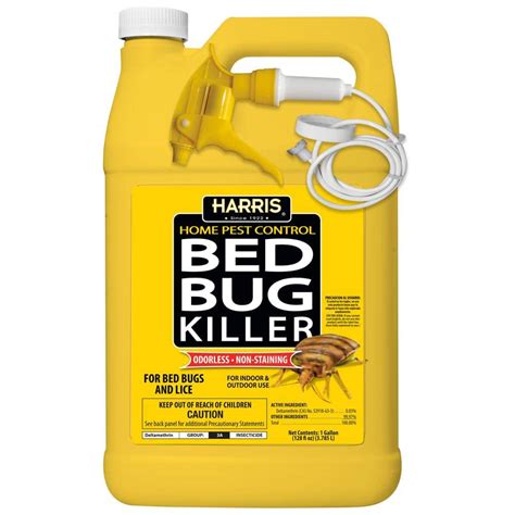 Harris 1 Gal Bed Bug Killer Hbb 128 The Home Depot