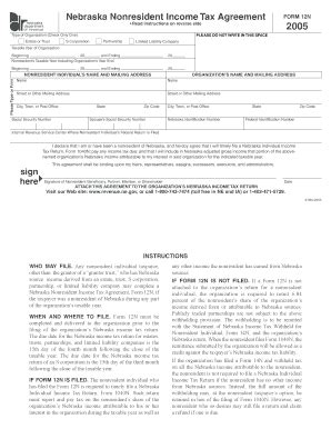 Fillable Online Nonresident S Taxable Year Including Organization S