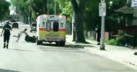 Naked Man Steals And Crashes Ambulance In Winnipeg