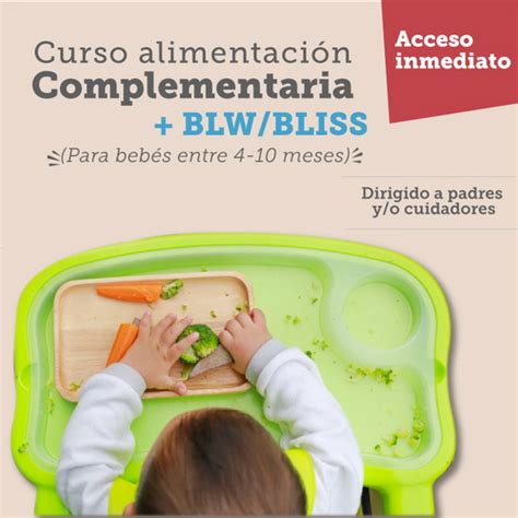 BLW Baby Led Weaning Alimentación Complementaria y todo sobre