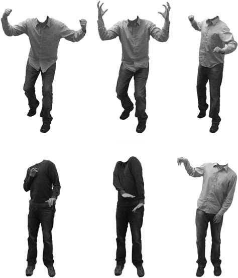 Frontiers Postural Communication Of Emotion Perception Of Distinct Poses Of Five Discrete