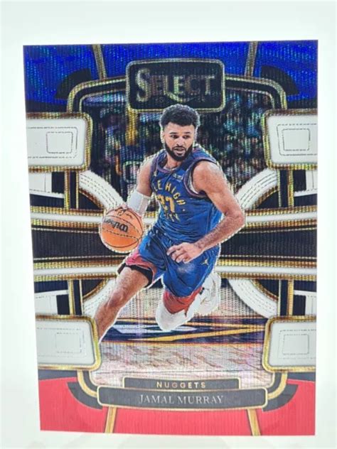 Jamal Murray Panini Select Blue White Red Concourse Denver