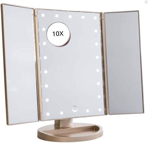 Lighted Makeup Mirror X Magnifying Vanity Mirror With Lights Led