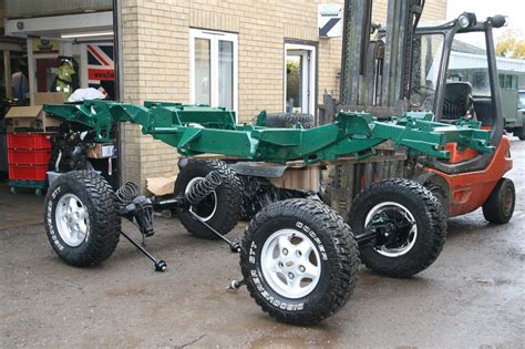 Land Rover Defender Galvanized Chassis Change Foleys