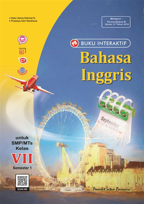 Buku Interaktif Pr Bahasa Inggris Vii Semester Intan Pariwara