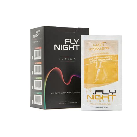 Gel Intimo Lubricante Fly Night Hot Power Calor Ml Boomshell