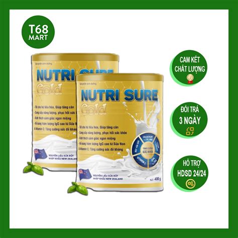 Sữa Nutri Sure Gold Giúp Tăng Cân Hiệu Quả Cải Thiện Tình Trạng Dinh