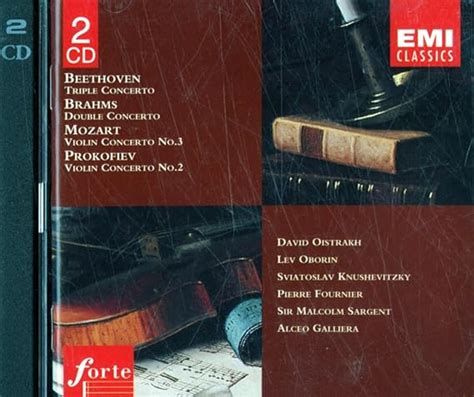 Beethoven Triple Concerto Brahms Double Concerto Mozart Prokofiev