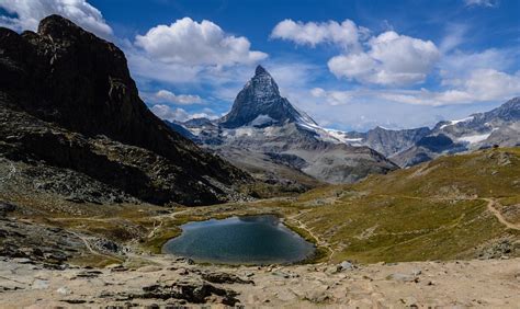 Matterhorn Fjell Alpene Gratis Foto P Pixabay