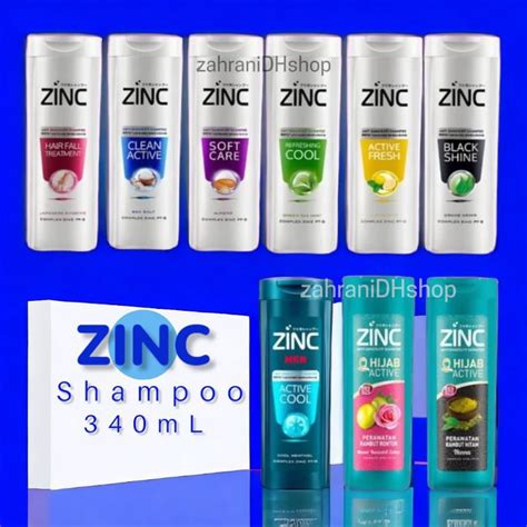 Jual Zinc Shampoo Ml All Varian Shopee Indonesia