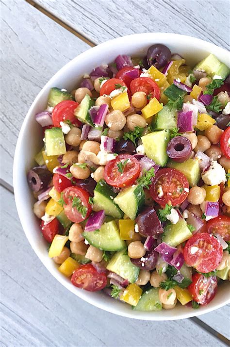 Greek Chickpea Salad Recipes