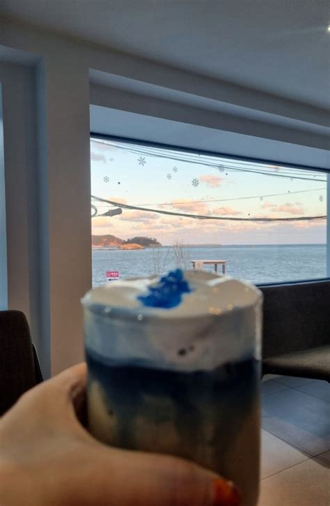 부산카페 다대포 바다뷰 카페 오드이븐 다대포점 🌊☕️ 네이버 블로그