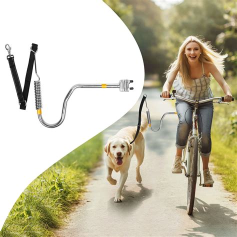 Dog Bike Leash Attachment Odier Hands Free Outdoor Dog