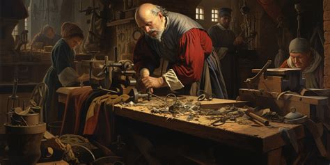 Craftsmen Of The Middle Ages The Art And Craft Of Shoemaking