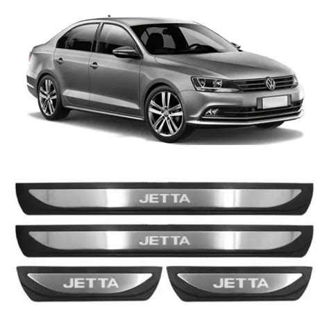 Soleira Iluminada Led Jetta A Inox Jogo Porta