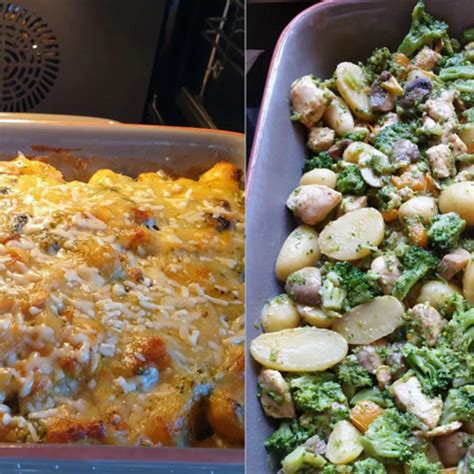 Broccoli Ovenschotel Met Kip Champignons En Krieltjes Kookpassie