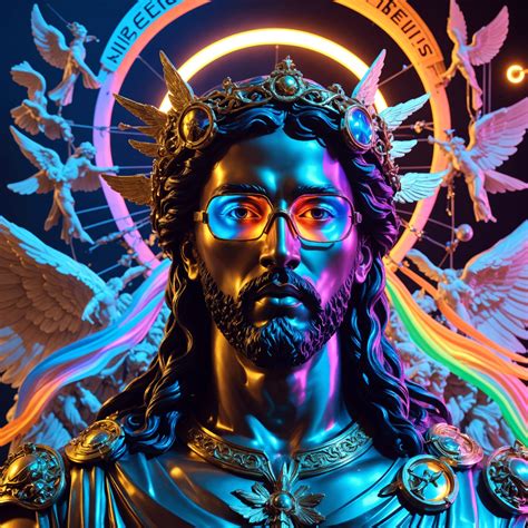 Disco Jesus Pride Ai Generated Artwork Nightcafe Creator