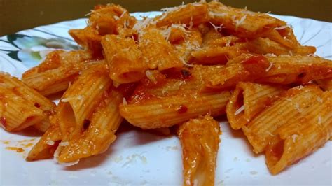 10 Minutes Red Sauce Pasta Recipe Red Sauce Pasta Recipe घर पर आसान तरिक से बनाये पास्ता