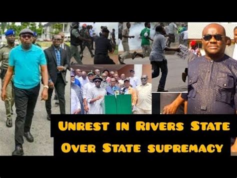 Breaking Angry Mobs Chases Rivers State Lg Chairmen Out Of Council