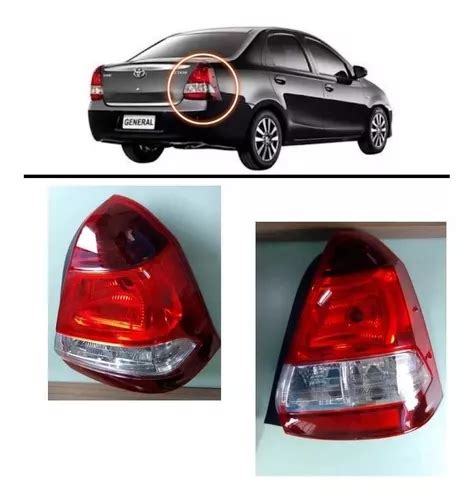 Faro Trasero Toyota Etios Puertas Xls Derecho En