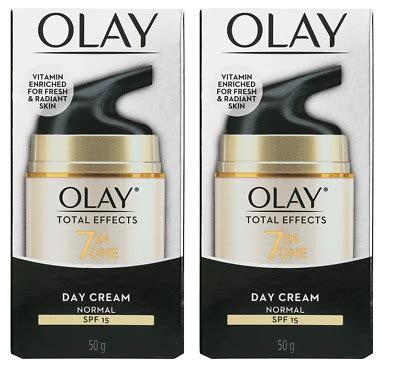 Olay Total Effects 7 In One Normal Day Cream SPF 15 1 76 Oz 2 Pack