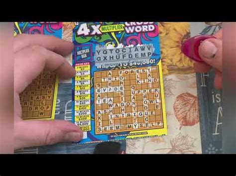 4X Multiplayer Crossword Scratch Offs 2023 YouTube