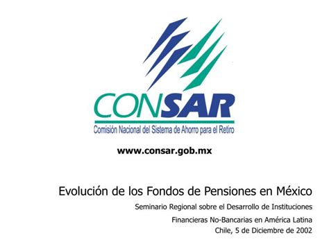 Ppt Evoluci N De Los Fondos De Pensiones En M Xico Powerpoint