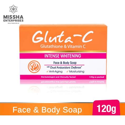 Orange Gluta C Skin Lightening Glutathione And Vitamin C Soap