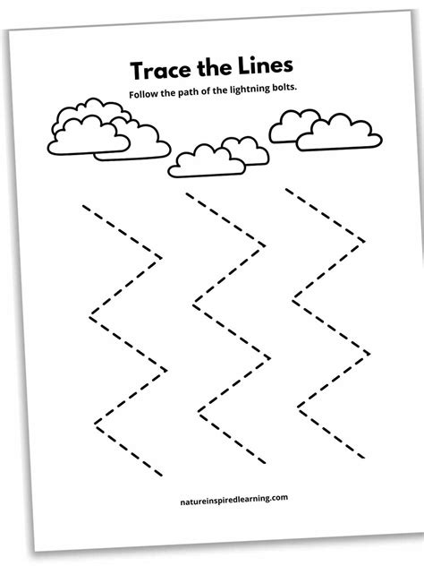 17 Line Tracing Worksheets (Free) - Nature Inspired Learning ...