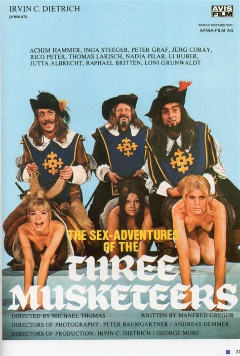 The Sex Adventures Of The Three Musketeers 1971 Posters The Movie