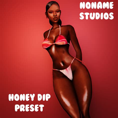 Honey Dip Body Preset Early Access NoNvme Studios Sims 4 Body