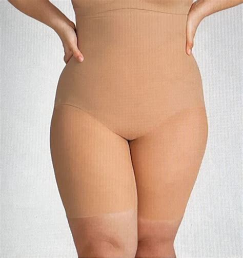Honeylove Large Nude Sand Super Power High Waisted Short Nwot Hlsw Picclick Uk