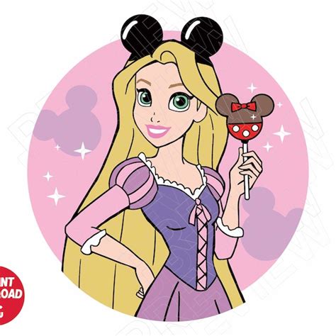 Rapunzel Svg Etsy