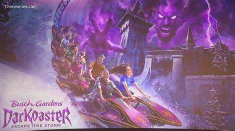 DarKoaster Coming To Busch Gardens Williamsburg YouTube