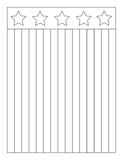 Simple Printable American Flag Craft For Kids To Make A Crafty Life