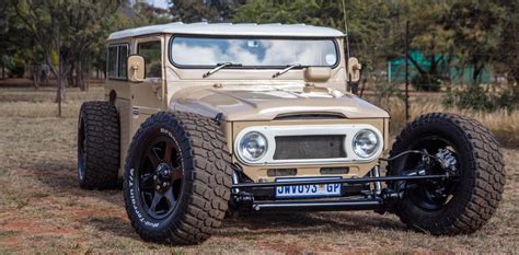 This Custom Toyota Fj40 Land Cruiser Hot Rod Redefines Awesome