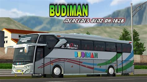 Mod Bussid Jetbus 3 Mhd Mercedes Benz Oh 1626 Budiman MD