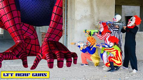 Ltt Nerf Guns Spider Man Warrior X Shot Nerf Guns Fight Criminal Group