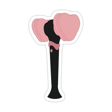 BLACKPINK Lightstick Sticker By Heart And Seoul In 2021 Korean