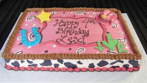 Sheriff Callie Sheet Cake - CakeCentral.com